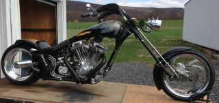2006 Custom Motorcycle Chopper Pro Stock Hunns Warrior photo