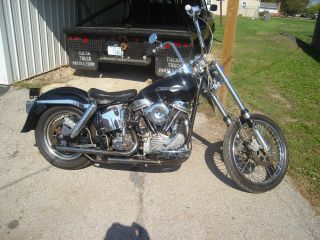 1964 Harley Davidson Panhead Custom Motorcycle photo