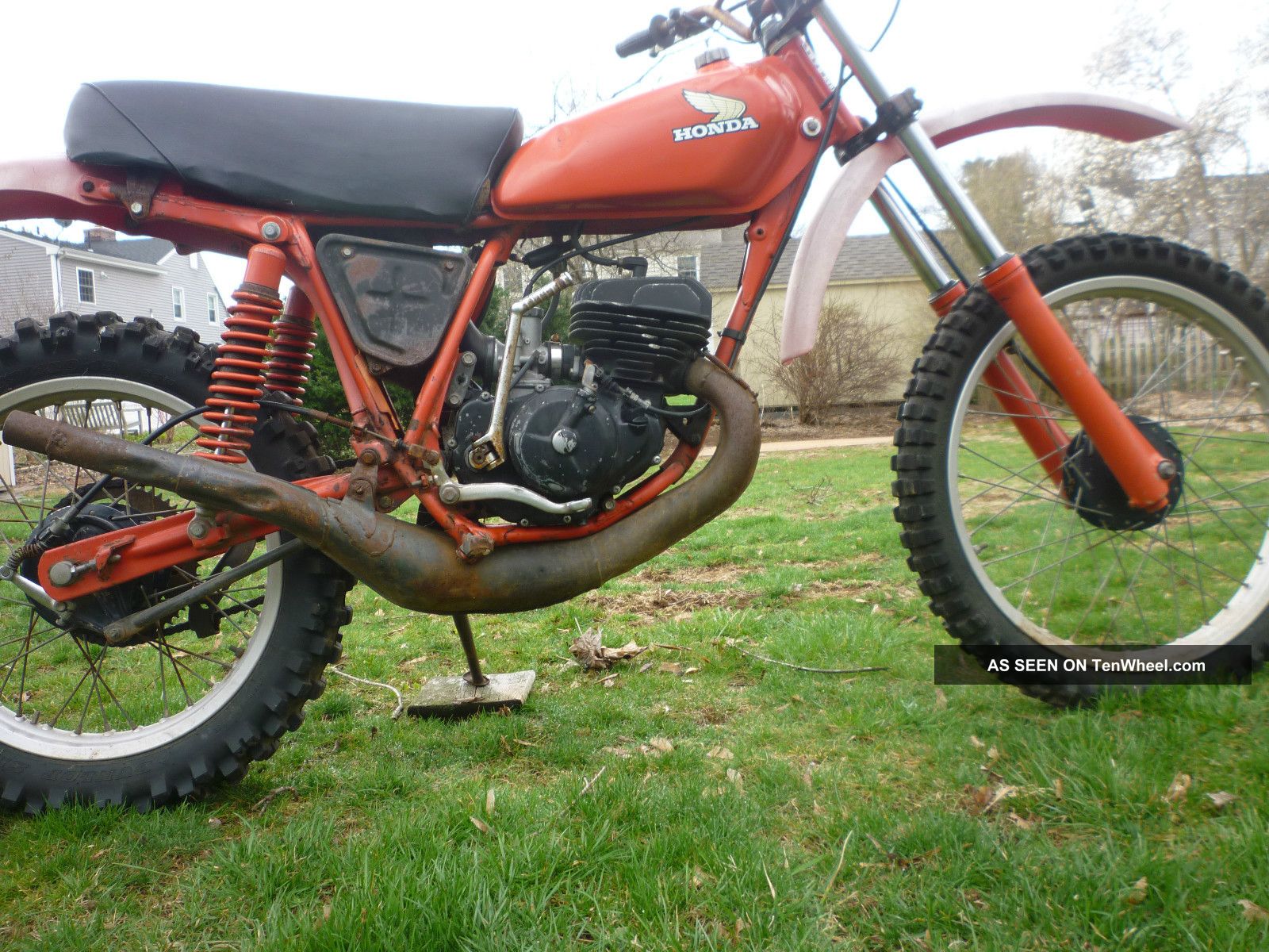 Old honda motocross bikes #7