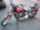 2003 Harley Davidson Springer Softail Fxstsi 1ooth Aniver.  Lux.  Rich Red 13800 Mi. Softail photo 1
