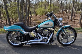 2007 Fxstc Softail Custom $10,  000.  00 In Xtra ' S 1 Of A Kind photo