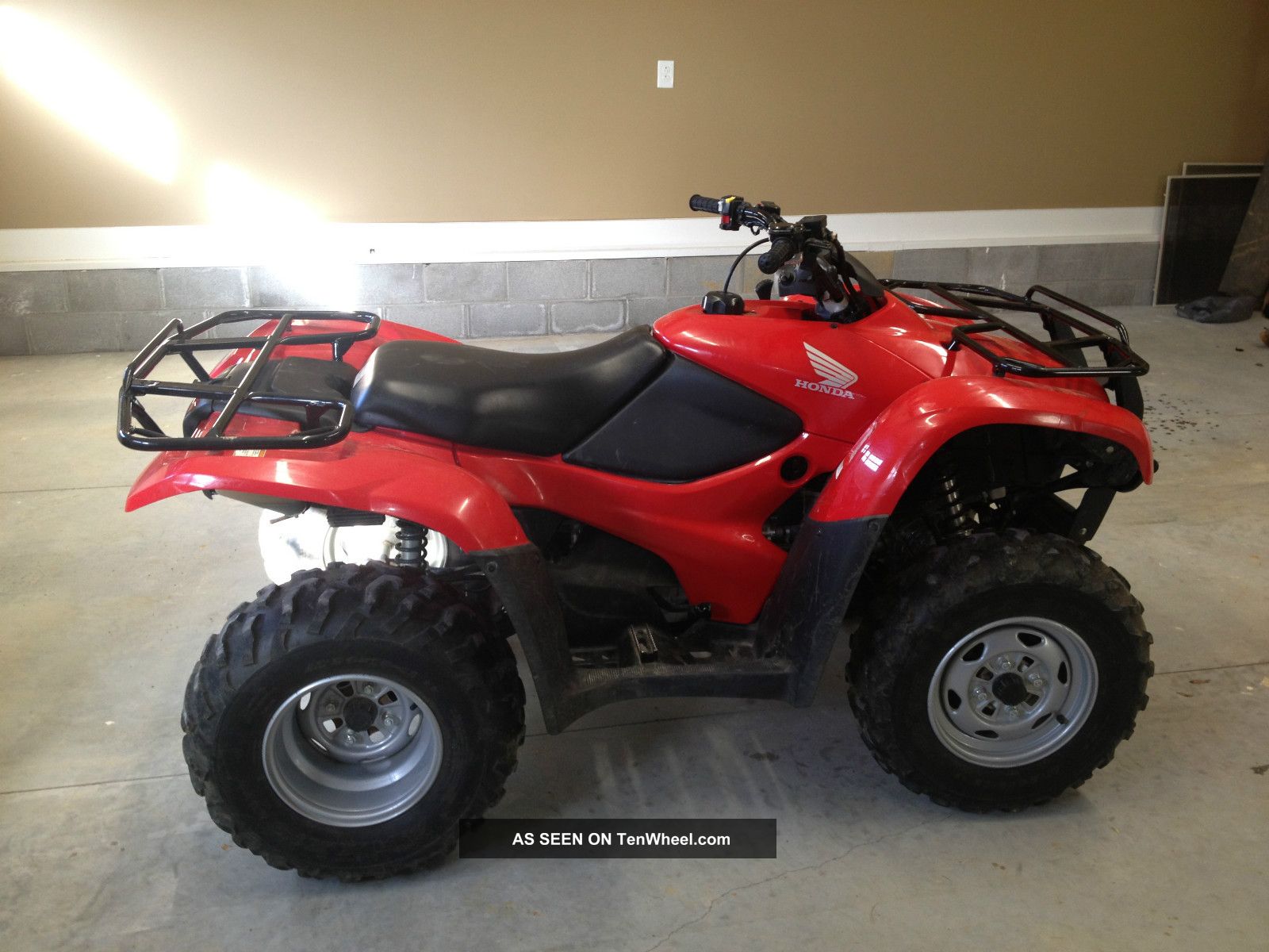 Honda rancher trx420fm four wheel utility atv 4x4 #7
