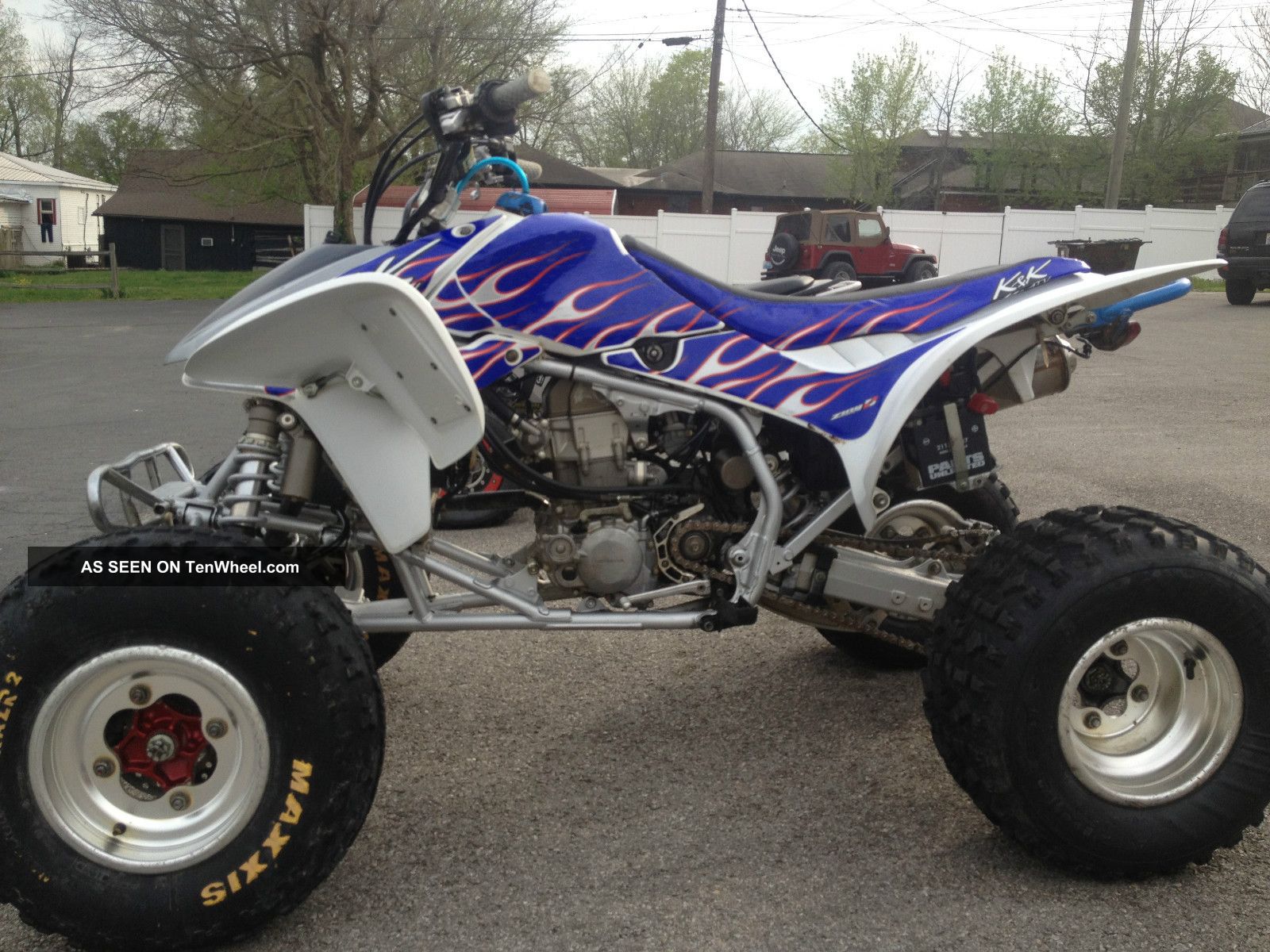 2008 Honda trx450er #7