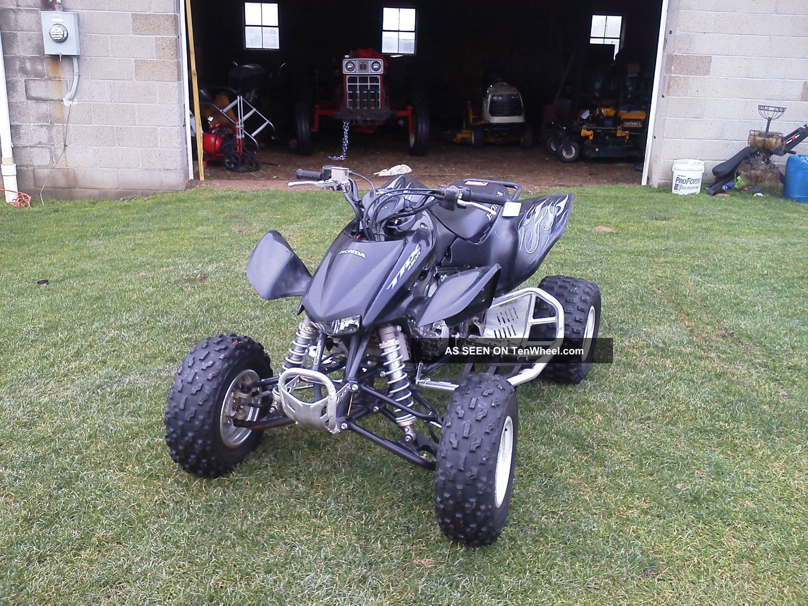 2008 Honda trx450r special edition #3