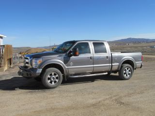 2011 Ford F350 Lrt,  Four Door,  Fully Loaded,  Top Of The Line,  Gray / Gray, photo
