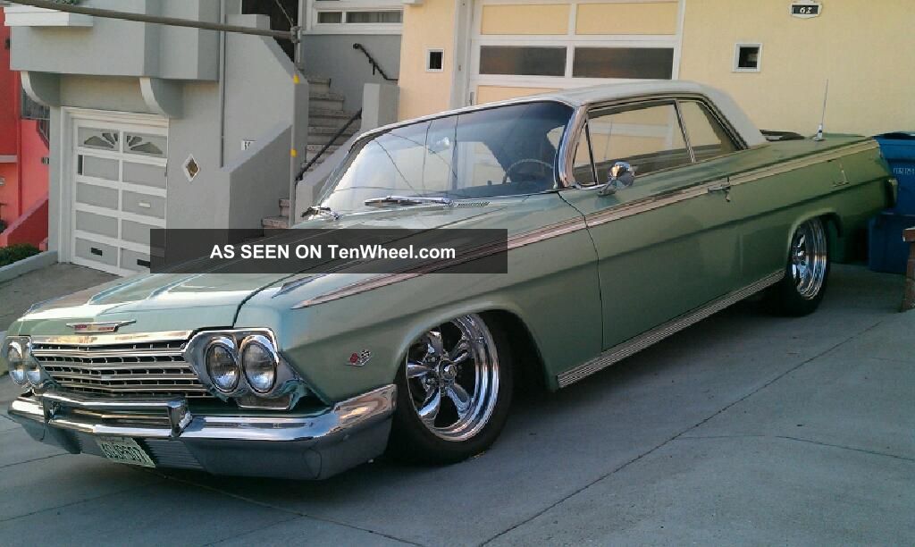 1962 Chevy Impala Ss 383 Stroker Eng 700r4 Trans Wilwood