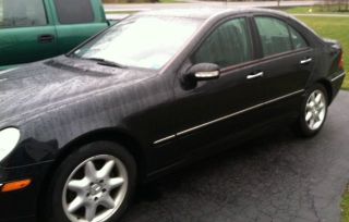 2002 Mercedes Benz C 240 Black Great Buy Rides Great $10499 photo