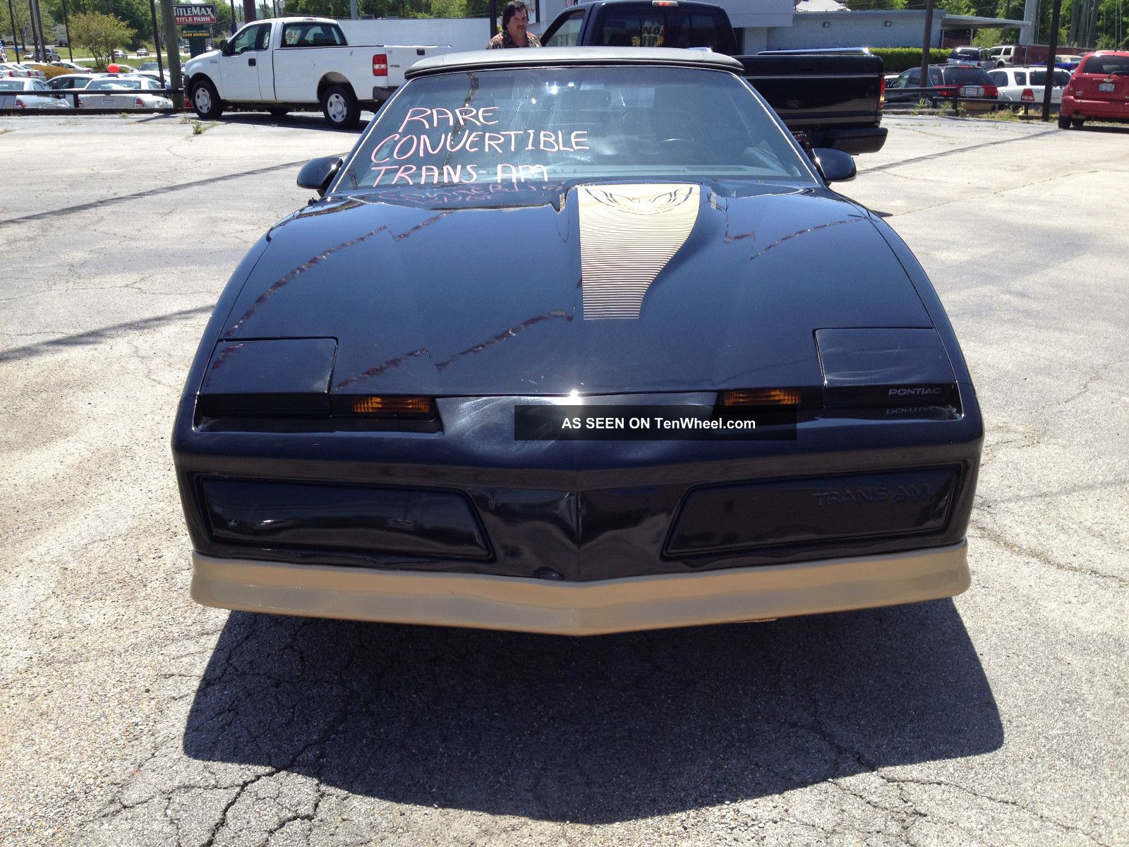 1984 Pontiac Trans Am Convertible Collectors Edition Very Few Done For Gm Firebird photo