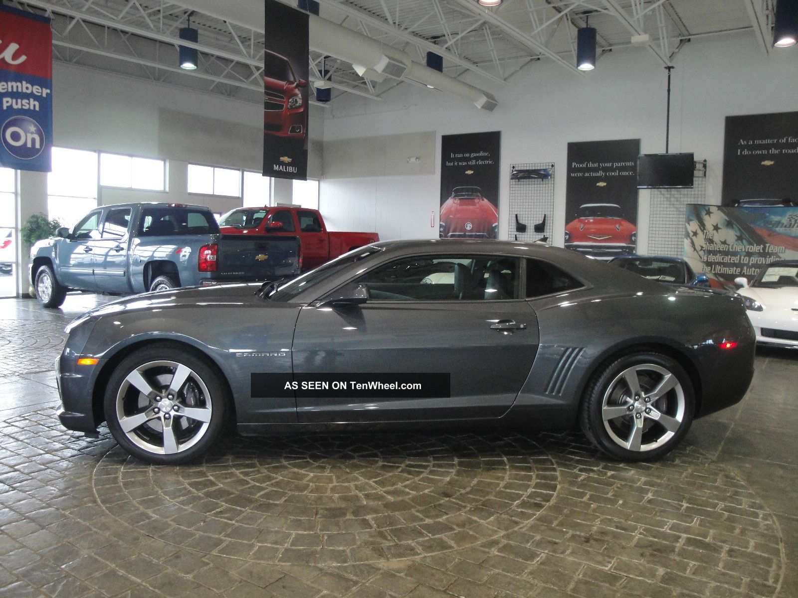 1 Owner Accident 2011 Chevrolet Camaro Cyber Gray 2ss