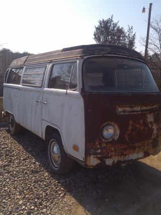 1970 Vw Bus Westfalia,  All There But Rough,  Fixable photo