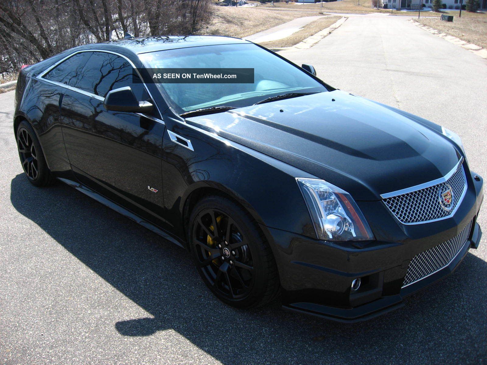 2011 Cadillac Cts V Ctsv Coupe Black Diamond 556hp 6 2