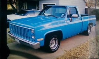 1985 Blue Chevy Shortwide,  High Performance Engine,  Good Body Condition photo