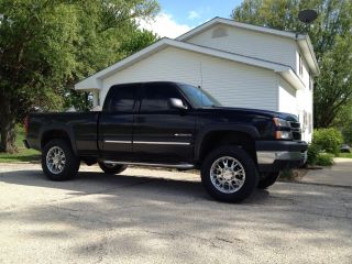 2006 Chevrolet Silverado 2500 Hd Lt Extended Cab Pickup 6.  0l Lifted 20 