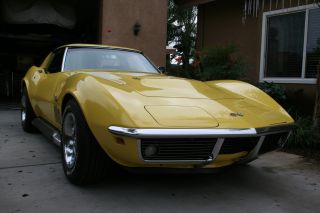 1969 Corvette 427 390hp With Tri - Power And Side Exhaust photo