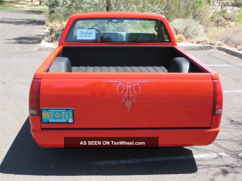 1998 Chopped Amp Slammed Silverado 1500 Half Ton Single Cab