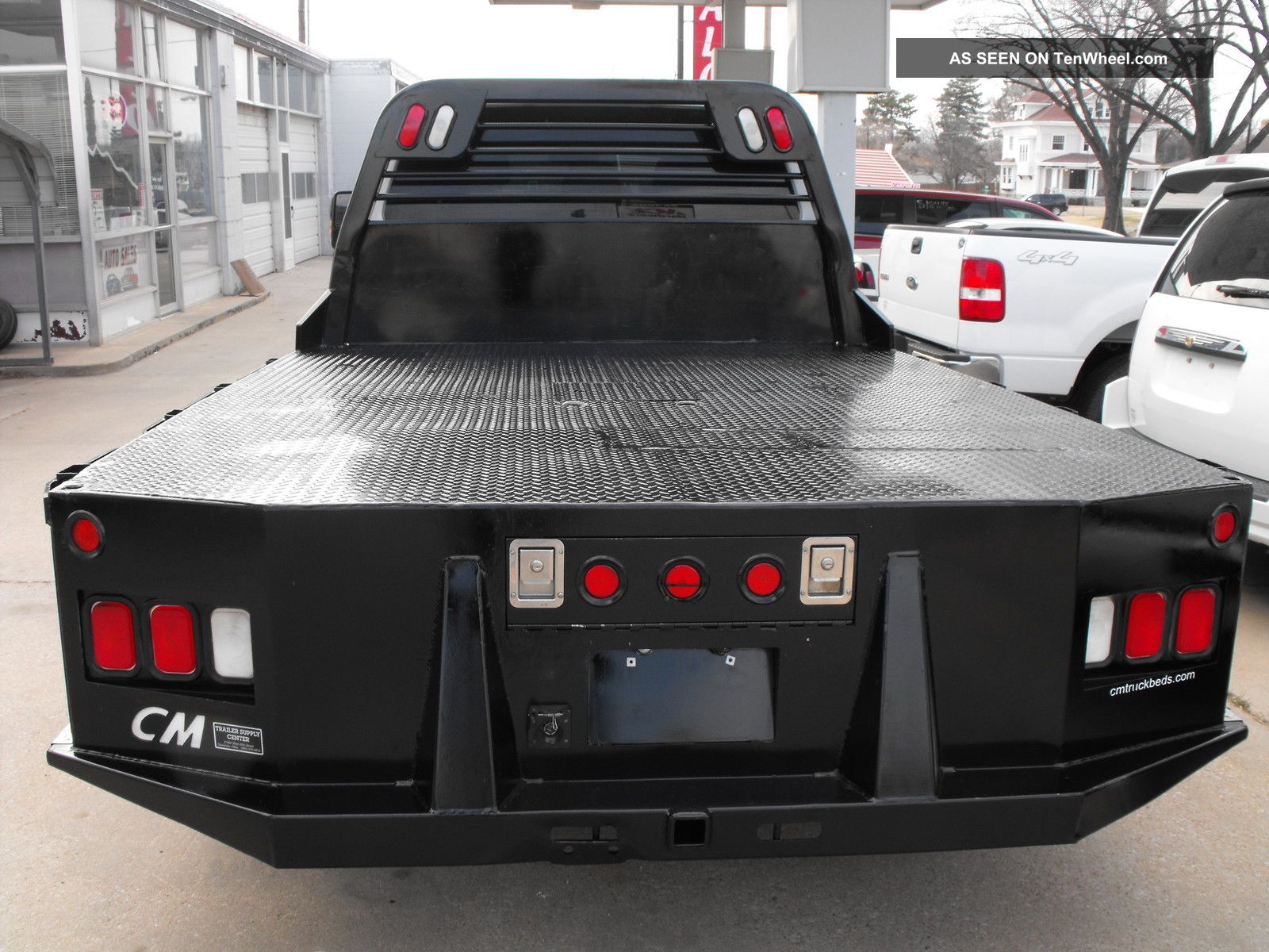 2011 F350 Crew Cab Cm Flatbed 4x4 Diesel Dually