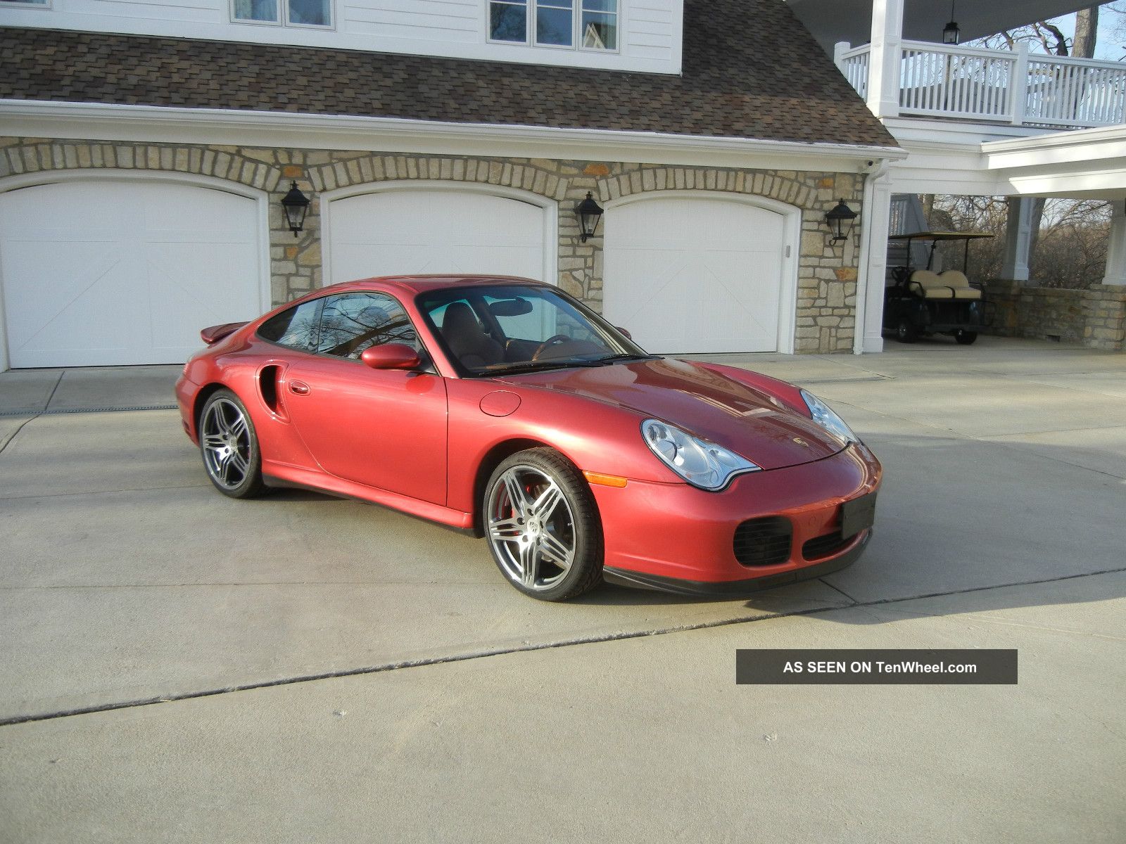 2001 Porsche 911 Twin Turbo Only 12,  600 Mi Updated Wheels And Tires.  Awd 911 photo