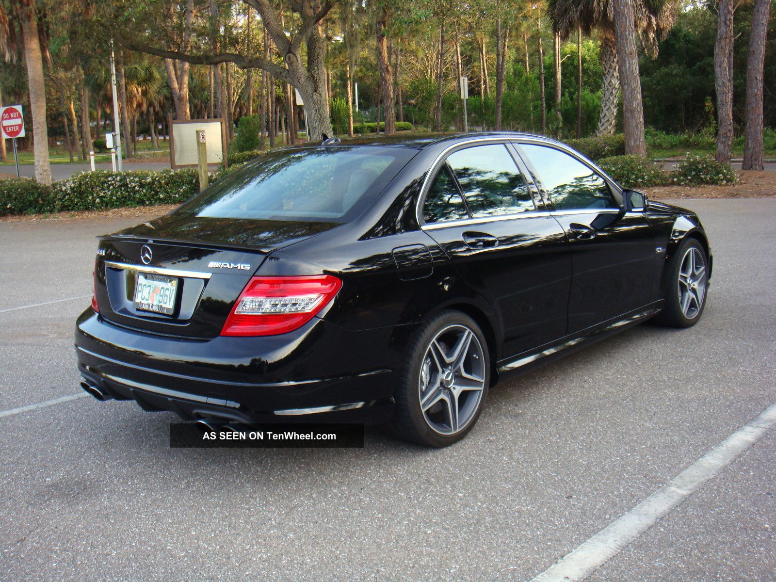 2010 Mercedes Benz C63 Amg Sport Sedan 4 Door 6 3l