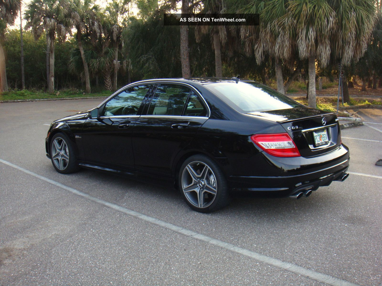 2010 Mercedes Benz C63 Amg Sport Sedan 4 Door 6 3l