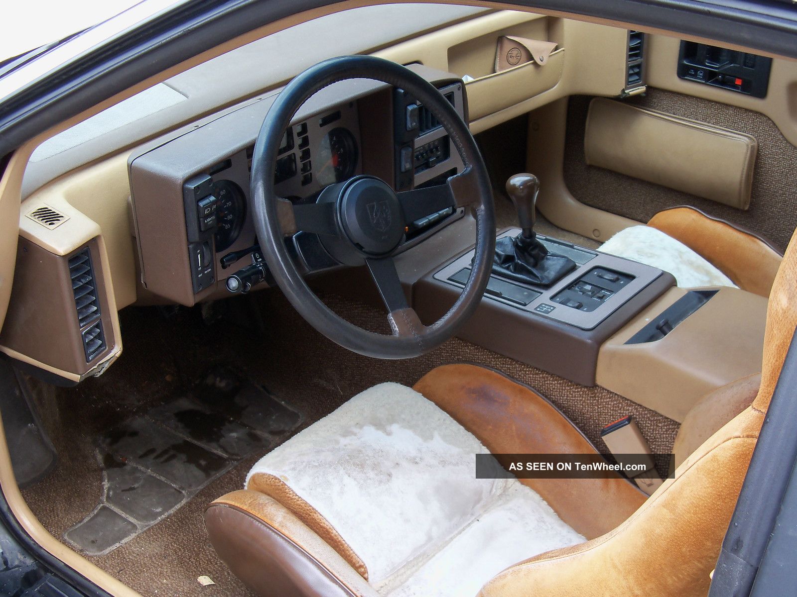 1984 Pontiac Fiero 2 5l 2m4 4 Speed Manual Condition