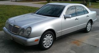 1998 Mercedes - Benz E320 Base Sedan 4 - Door 3.  2l - - Silver / Gray photo