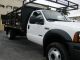2007 Ford Turbo Diesel F550 Dually 17ft Flatbed Liftgate Rack Truck Other photo 11