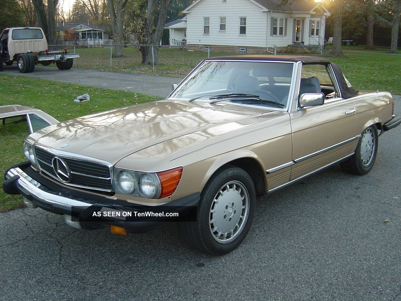 1980 Mercedes roadster #4
