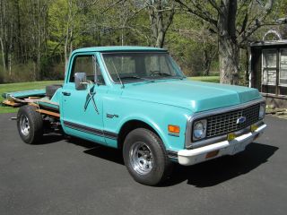 1972 Chevy Pick Up Truck,  Custome Deluxe,  350 Automatic,  Partially photo