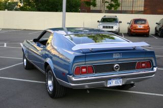 1971 Ford Mustang Mach 1 R Code 351 H.  O.  Boss 351 photo