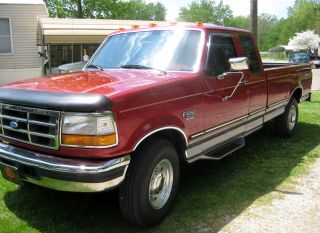 1997 Ford F - 250 Xlt Extended Cab Pickup 2 - Door 7.  3l photo