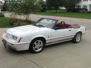 1984 20th Anniversary Ford Mustang Gt350 Convertible, photo