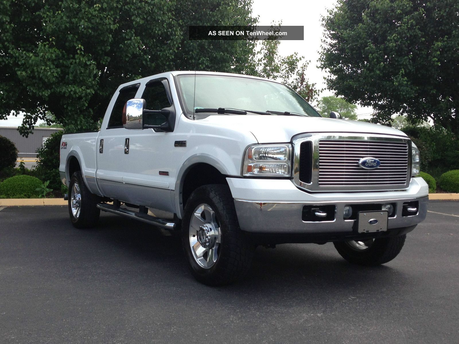 2007 Ford F - 250 Fx4 Duty Lariat Crew Cab 6. 0l Turbo Diesel