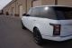 2013 Range Rover Hse,  White Over Black,  22 