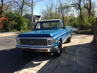 1971 Chevrolet C - 10 Deluxe Pick - Up Only 70,  800k photo