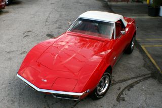 1969 1970 1971 1972 Corvette Convertible Frame Off Numbers Matching photo