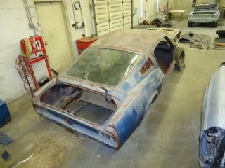 1967 Mustang Fastback V - 8 Candy Apple Red Barn Find Project Builder Hotrod photo