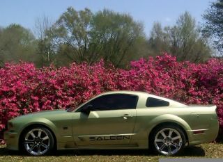 2005 Mustang Saleen S281,  Rare Legend Lime 1 Of 1 photo
