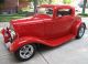 1932 Ford Red 3 Window Coupe Hot Rod Other photo 3