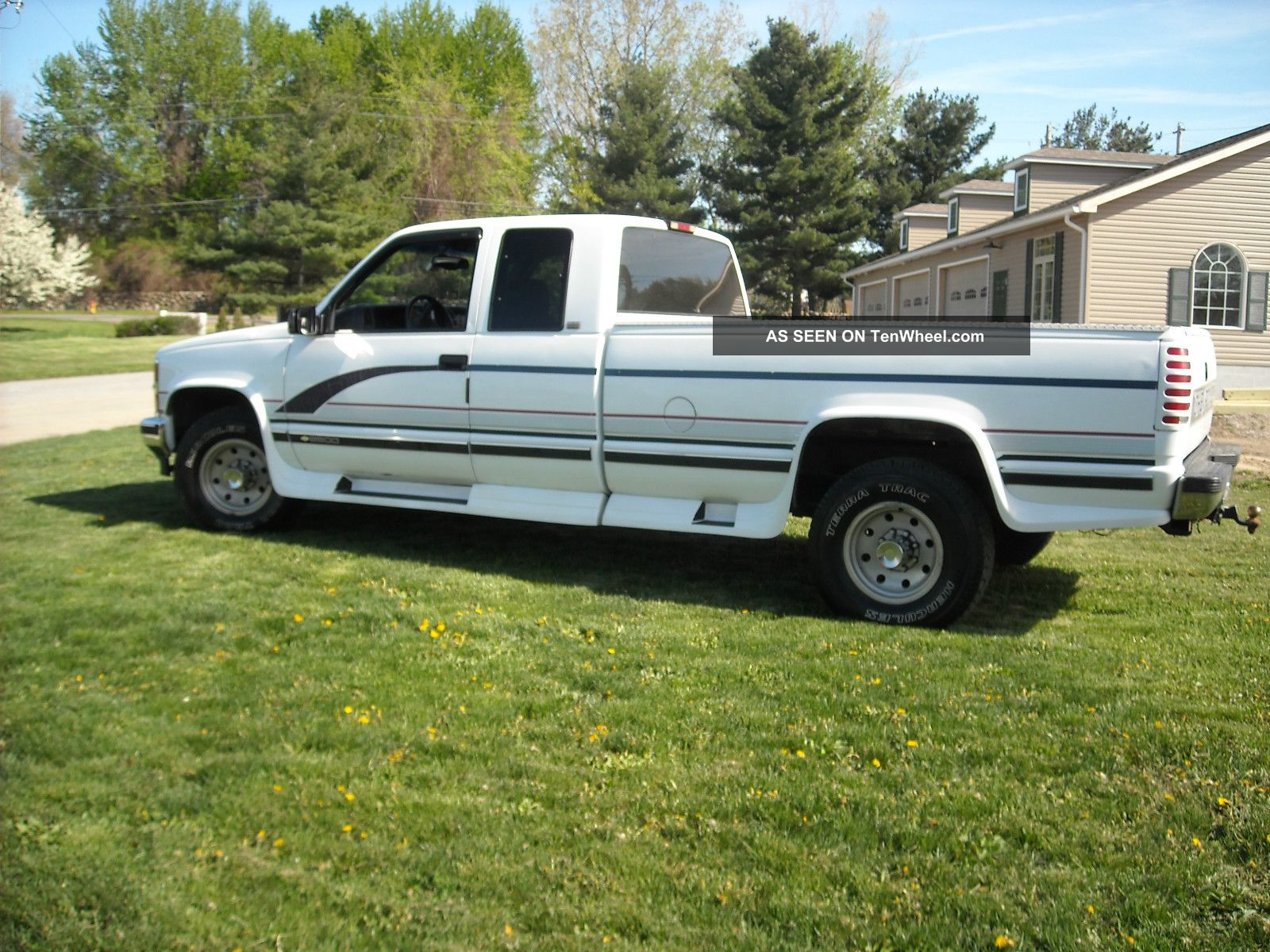 1997 Chevy Silverado 2500 Pickup W Extended Cab And Long Bed