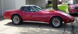 1975 Chevy Corvette Convertible,  Numbers Matching Car.  350 - 4 - Speed photo
