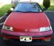 1988 Honda Crx Si 1.  6 Sohc Red 2nd Owner.  Historic Car = 25 Yrs Old Engine A+ CRX photo 1