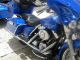 3664 2007 Harley Davidson Road King Flhr Custom Paint Luggage Trailer Hd Blue Touring photo 5