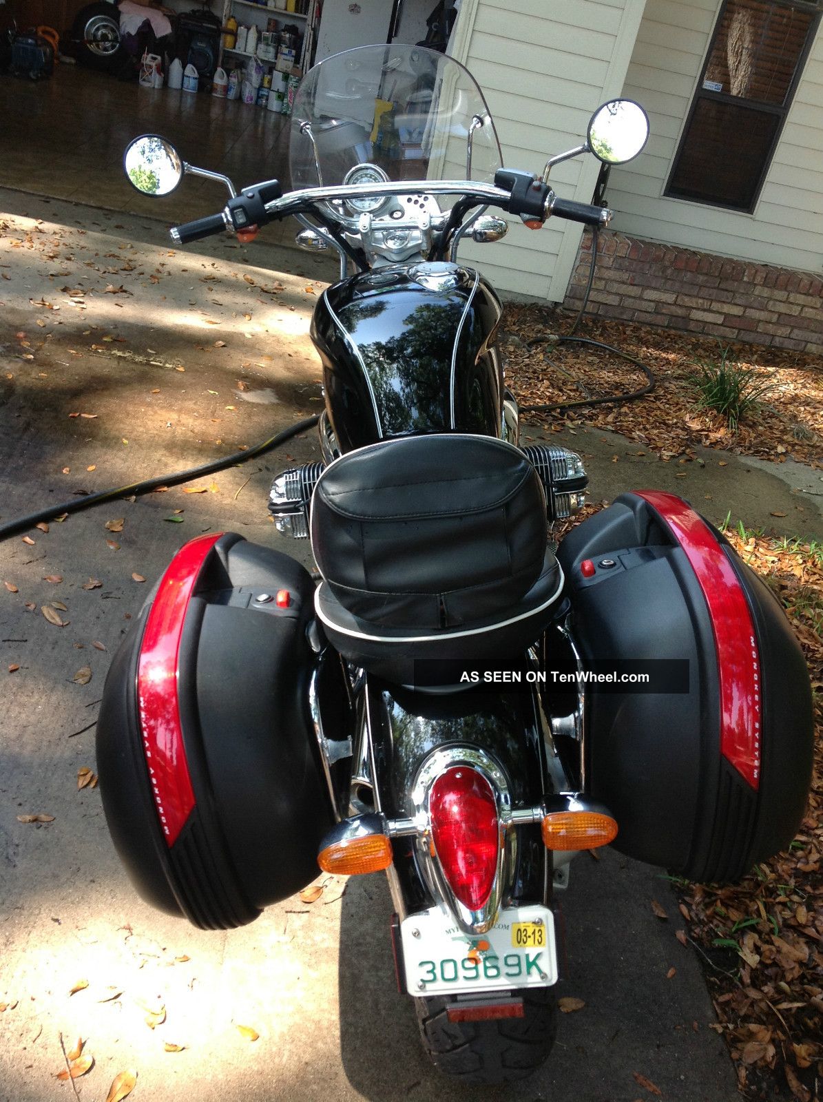 Bmw R1200, Black 1998, Civi Monkey System Saddle Bag, Corbin Seat,