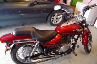 2001 Kawasaki Elminator 125cc Bn125 Looks Good Great Beginner Bike photo