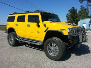 2003 Hummer H2 Yellow And Loaded photo