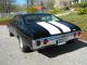 1971 True Chevelle Ss454,  4 Speed,  3:31 Gears,  Black W / White Stripes & Interior Chevelle photo 2
