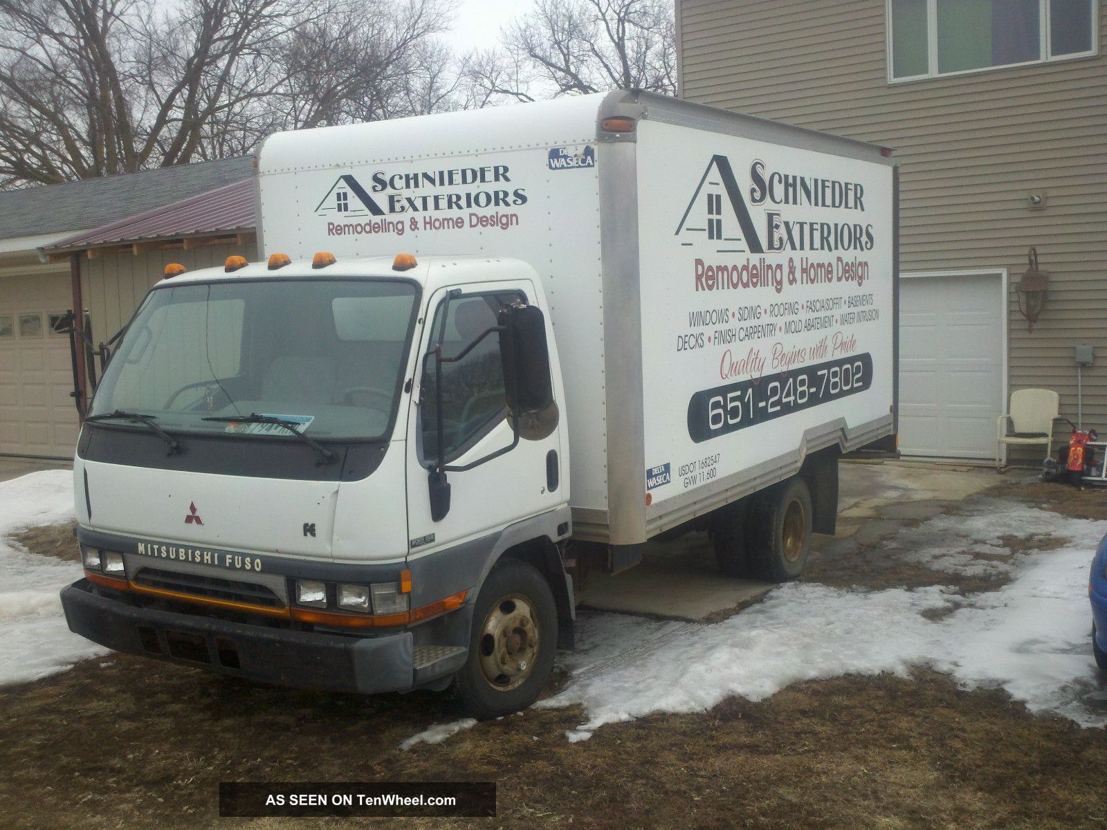 1997 Mitsubishi Diesel Fuso Box Truck Strong Engine Other photo
