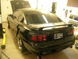 1997 Ford Mustang Cobra Modified,  Black On Black, , ,  Fast photo