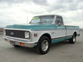 1972 Chevy Chyenne C - 10 Deluxe Cruise, ,  Ac,  5.  7l Tpi,  Disc None Nicer photo