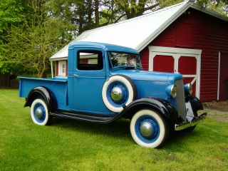 1935 Chevy 1 / 2 Ton Pick Up Truck Very Solid Older Restoration Hot Rod? photo